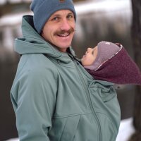 Softshell Babywearing Jacket for Men Allrounder